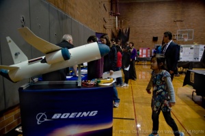 Aerospace giant Boeing is a big sponsor of the STEM Magnet Program.