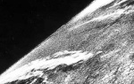 First photograph from space & of the Earth, from a V-2 rocket in 1946 byU.S scientist.
